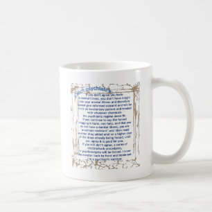 Catch psychiatric coffee mug