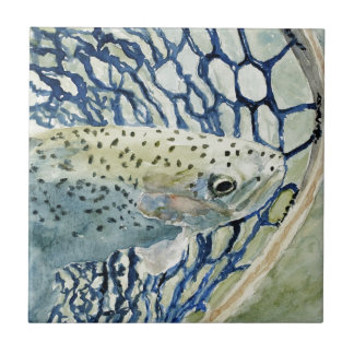 Catch & Release Fishing Designs Tile