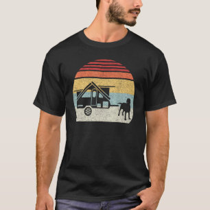 Catch Some Rays Retro Vintage Dog Aliner A-frame T T-Shirt