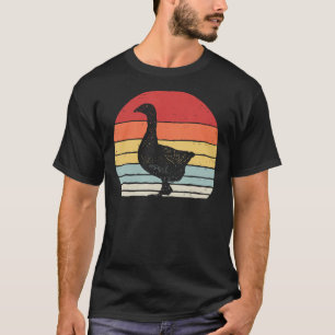 Catch Some Rays Vintage Retro Goose Black Unisex T-Shirt
