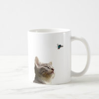 Catch that Fly Kitty Cat! Coffee Mug