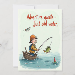 Catch the Adventure Invitation