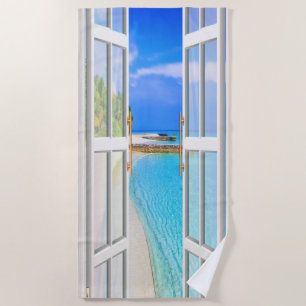  Catch the Perfect Summer Wave Beach Towel