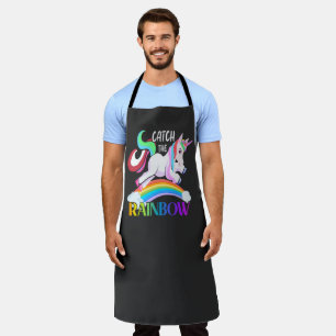 Catch the Rainbow Unicorn Design Apron