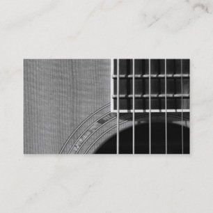 Catch the Rhythm - Grayscale 2 Business Card