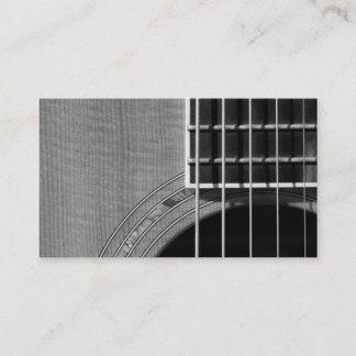 Catch the Rhythm - Grayscale 2 Business Card