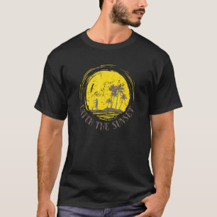 Catch the Sunset SUP Stand up Paddle T-Shirt
