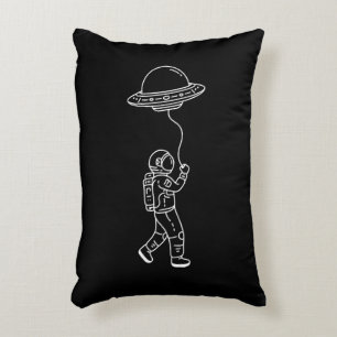 Catch the Ufo Decorative Cushion