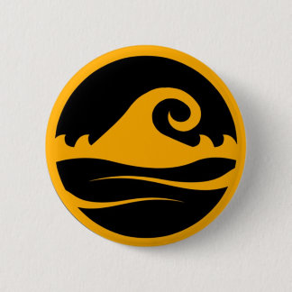 Catch The Wave 6 Cm Round Badge
