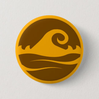 Catch The Wave 6 Cm Round Badge