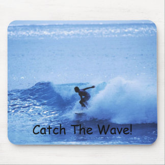 Catch The Wave! Mouse Mat