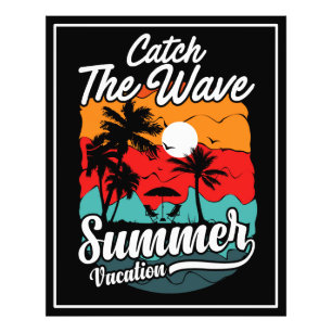 Catch The Wave Summer Vacation  Photo Print