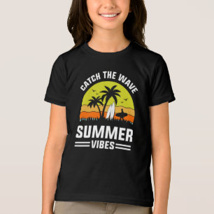 Catch The Wave Summer Vibes-64193 Tri-Blend Shirt
