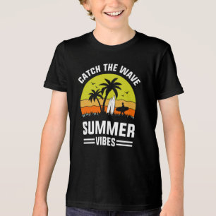 Catch The Wave Summer Vibes-64193 Tri-Blend Shirt