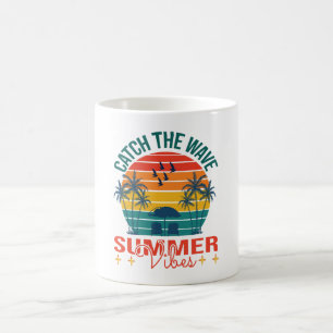 Catch the Wave Summer Vibes Coffee Mug