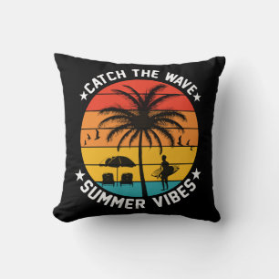 Catch the Wave Summer Vibes Cushion
