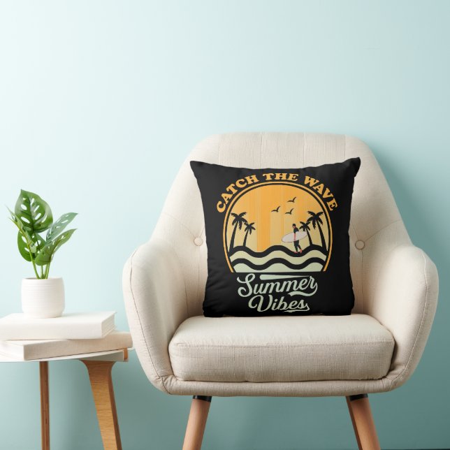 Catch the Wave Summer Vibes Cushion (Chair)
