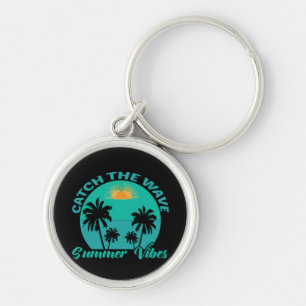 Catch the Wave Summer Vibes Key Ring