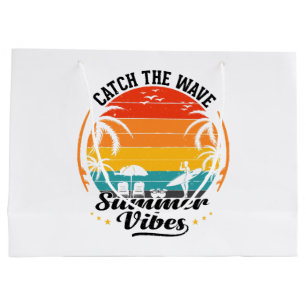 Catch the Wave Summer Vibes Large Gift Bag