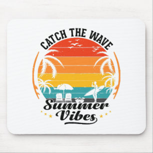 Catch the Wave Summer Vibes Mouse Mat