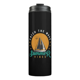 Catch the Wave Summer Vibes Thermal Tumbler