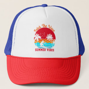 Catch the Wave Summer Vibes Trucker Hat