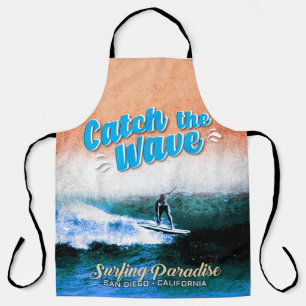 Catch the Wave - Surfing Paradise Apron