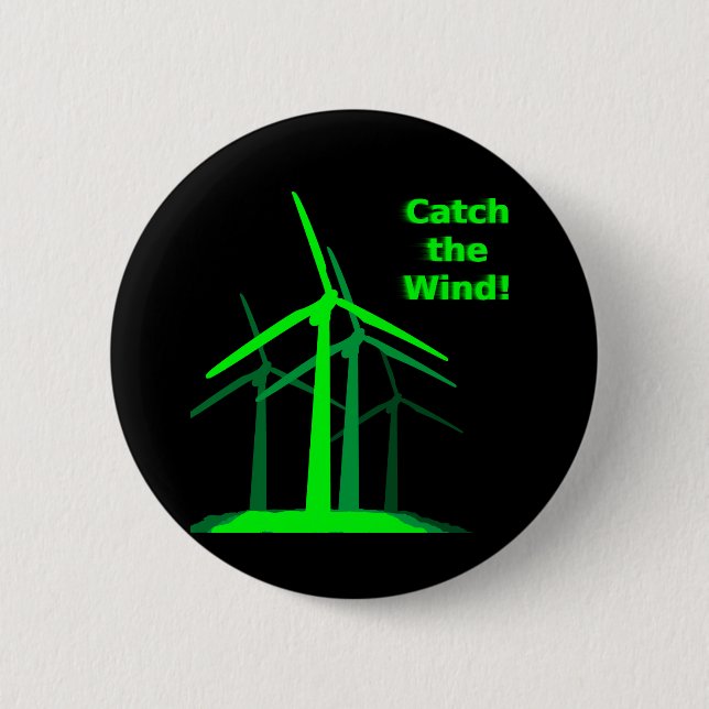 Catch the Wind! Button (Front)