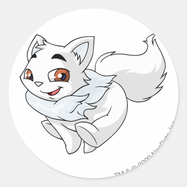 Catch this Wocky if you can! Classic Round Sticker (Front)