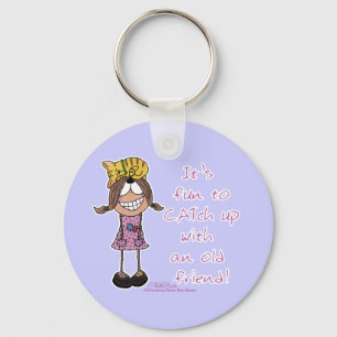 CATch Up Key Ring