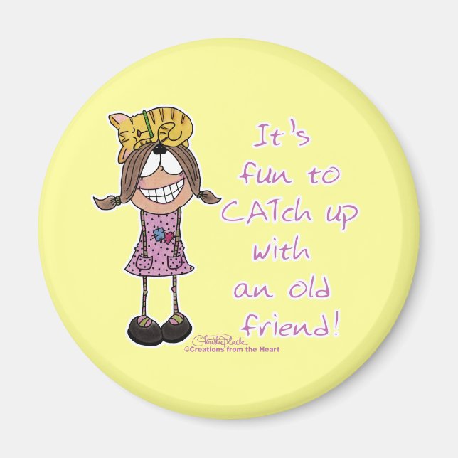 CATch Up Magnet (Front)