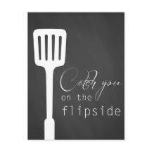 Catch you on the flipside Postcard