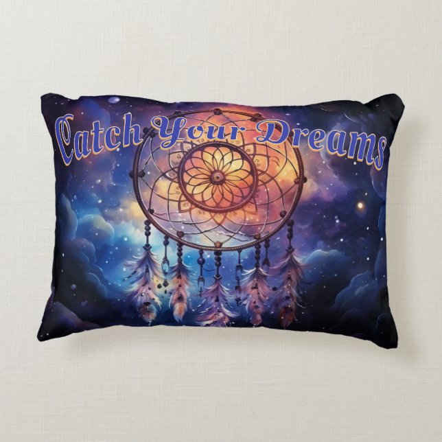 Catch Your Dreams Brushed Accent Pillow Cozy (Back)
