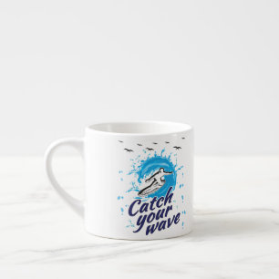 Catch Your Wave Espresso Cup