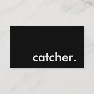 catcher. business card