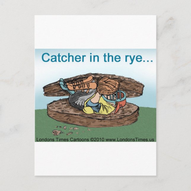 Catcher In Rye Bread Funny Tees Mugs Cards & Gifts (Front)