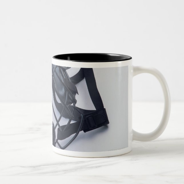 Catcher Mask Two-Tone Coffee Mug (Right)