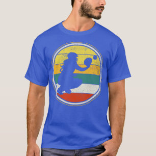 Catcher Softball Player Vintage 5 T-Shirt