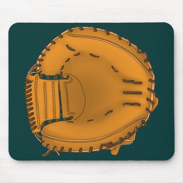 catcher's mitt mouse mat (Front)