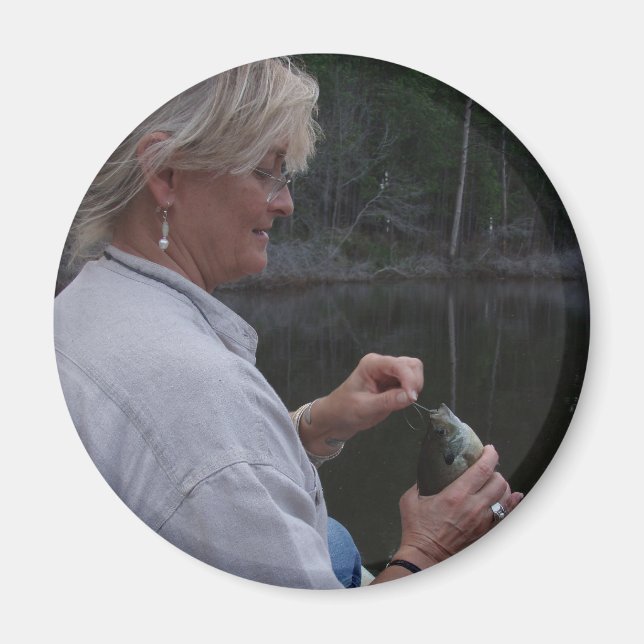 Catchin' Crappie Magnet (Front)