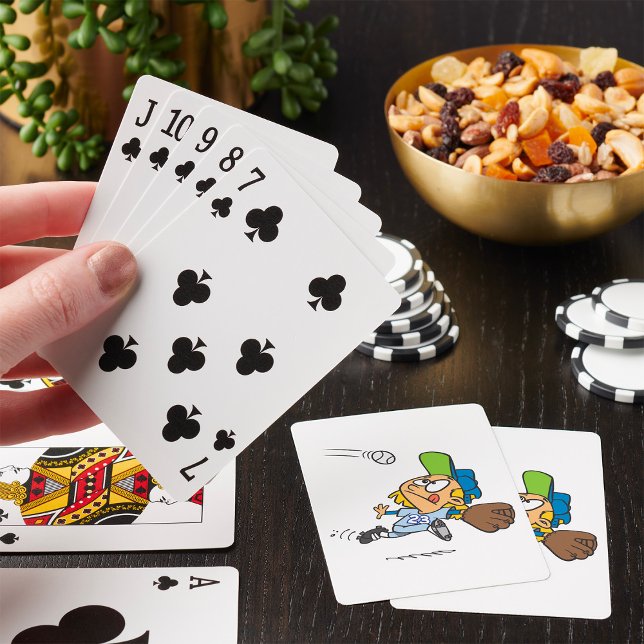 Catching A Baseball Playing Cards (Creator Uploaded)