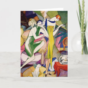 Catching Goldfish Thank You Card