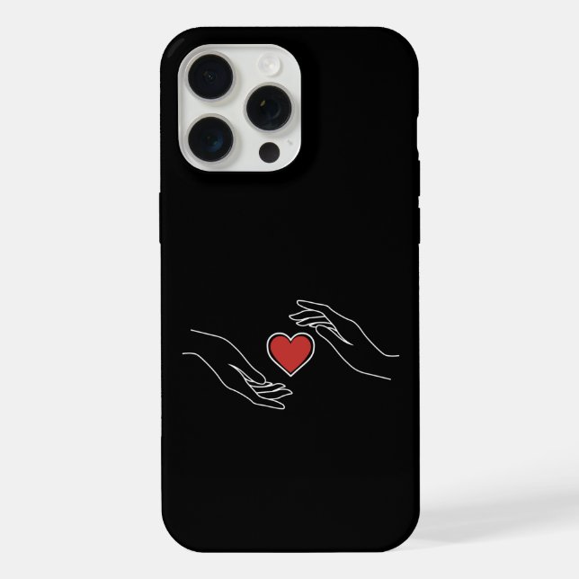 Catching Heart iPhone Case (Back)