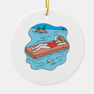 Catching Rays Ceramic Tree Decoration
