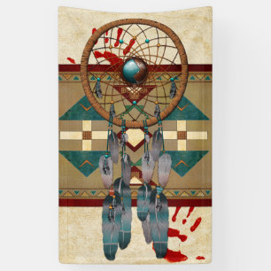 Catching Spirit Native American Banner