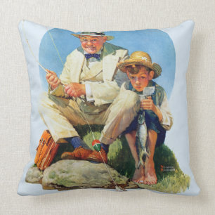 Catching the Big One Cushion