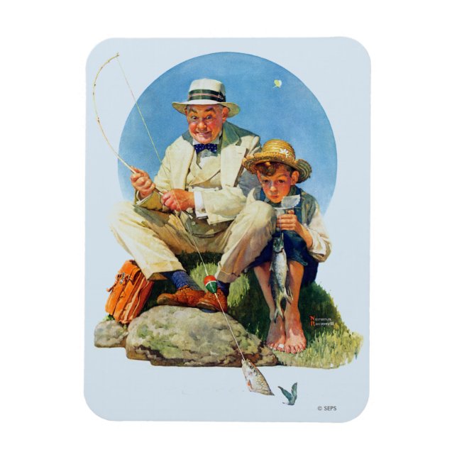 Catching the Big One Magnet (Vertical)