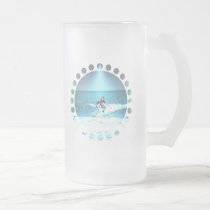 Catching the Surf Beer Mug