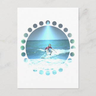 Catching the Surf Postcard