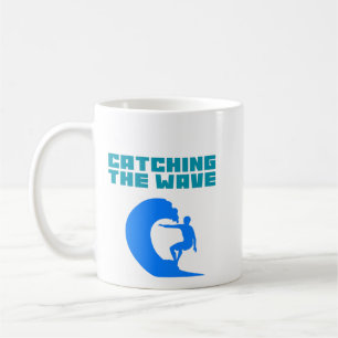 Catching the Wave - Surfing Coffee Mug
